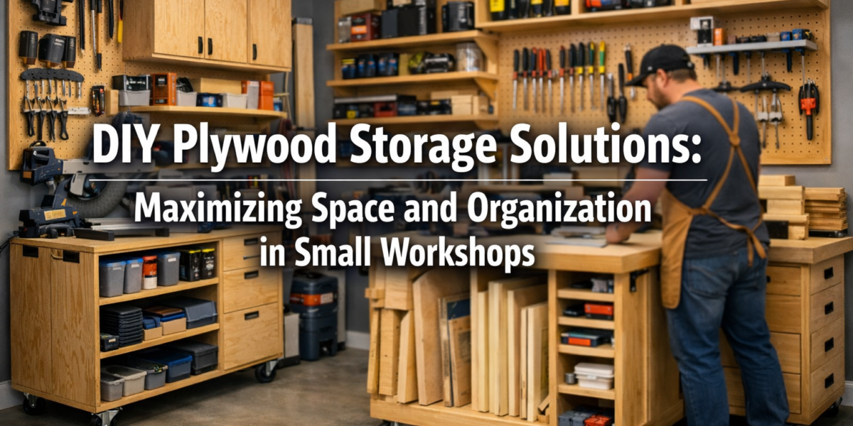 DIY Plywood Storage Solutions: Maximizing Space and Organization in Small Workshops
