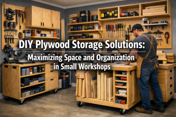 DIY Plywood Storage Solutions: Maximizing Space and Organization in Small Workshops