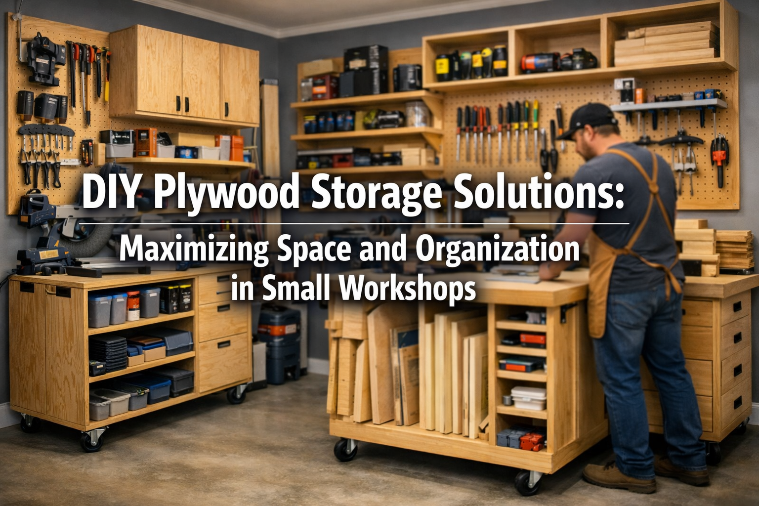DIY Plywood Storage Solutions: Maximizing Space and Organization in