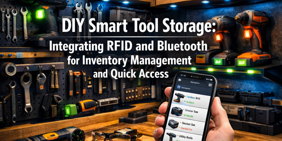 DIY Smart Tool Storage: Integrating RFID and Bluetooth for Inventory Management and Quick Access