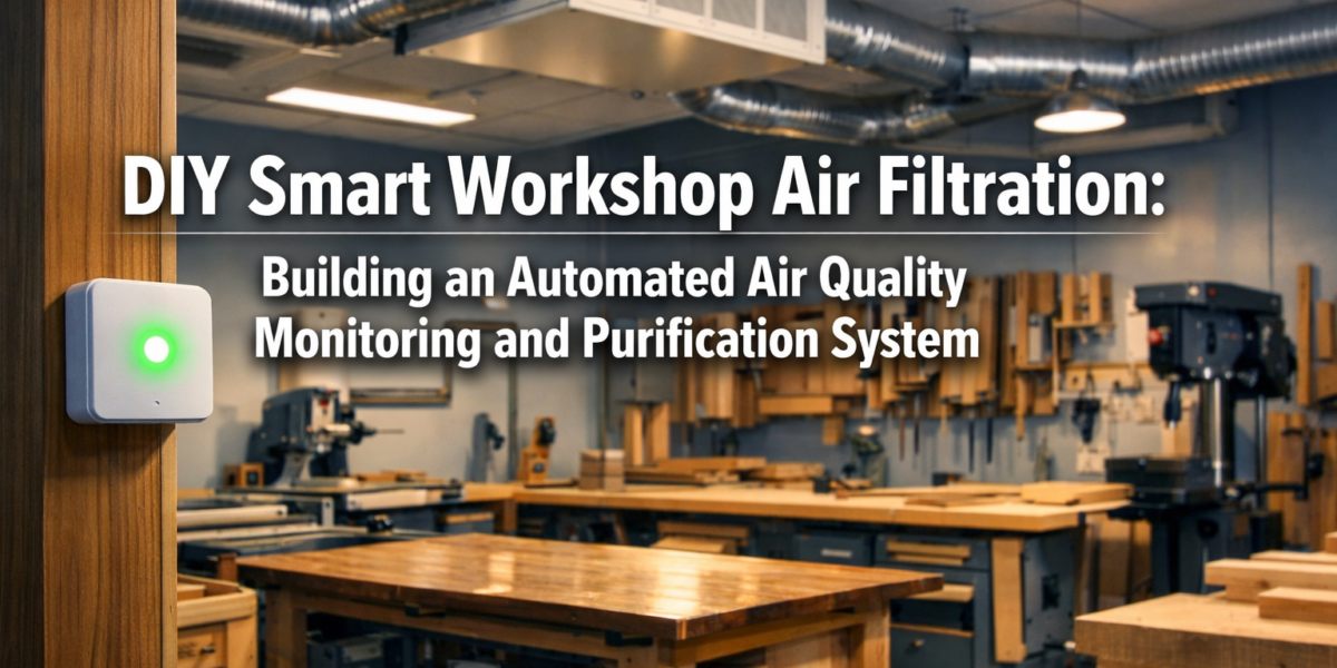 DIY Smart Workshop Air Filtration: Building an Automated Air Quality Monitoring and Purification System