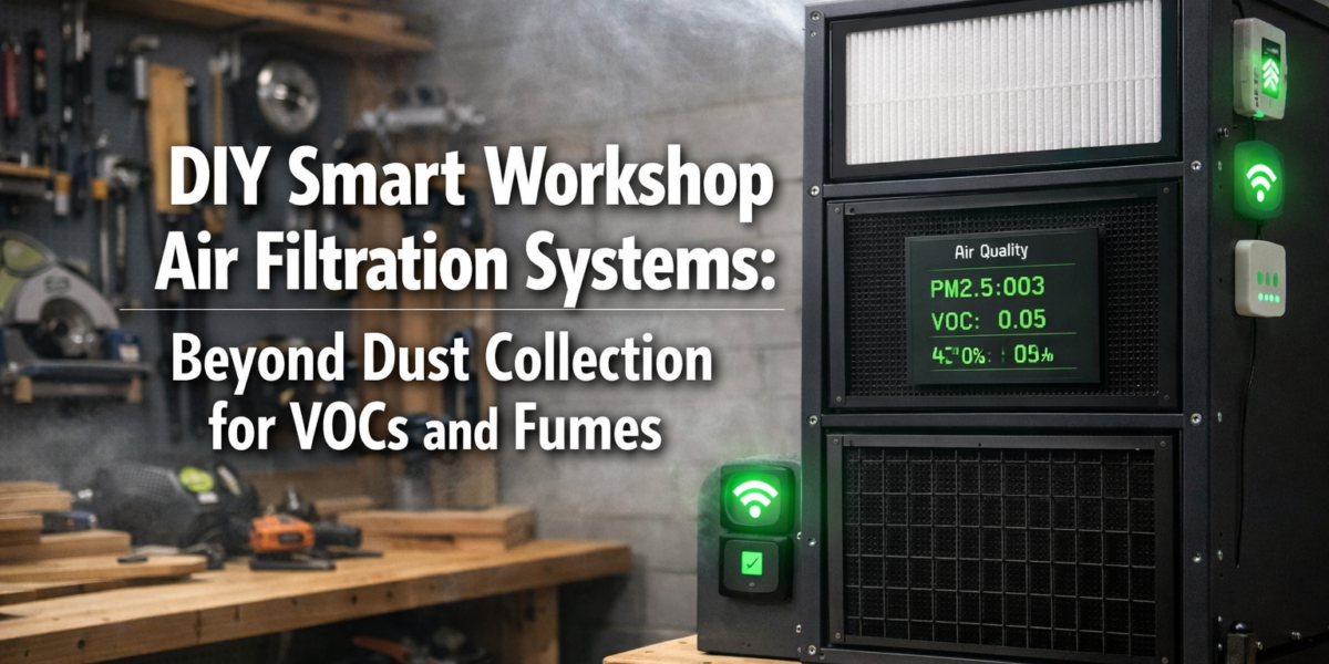 DIY Smart Workshop Air Filtration Systems: Beyond Dust Collection for VOCs and Fumes