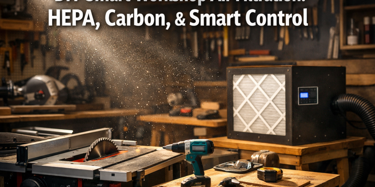 DIY Smart Workshop Air Filtration Systems: Integrating HEPA and Activated Carbon for Superior Dust and VOC Removal