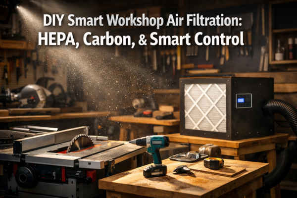 DIY Smart Workshop Air Filtration Systems: Integrating HEPA and Activated Carbon for Superior Dust and VOC Removal