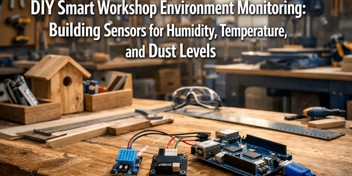 DIY Smart Workshop Environment Monitoring: Building Sensors for Humidity, Temperature, and Dust Levels
