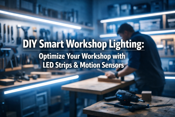 DIY Smart Workshop Lighting: Integrating LED Strips and Motion Sensors for Optimal Visibility and Efficiency