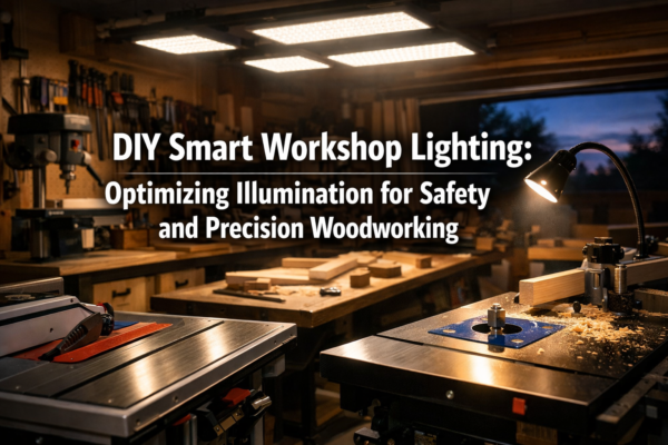 DIY Smart Workshop Lighting: Optimizing Illumination for Safety and Precision Woodworking