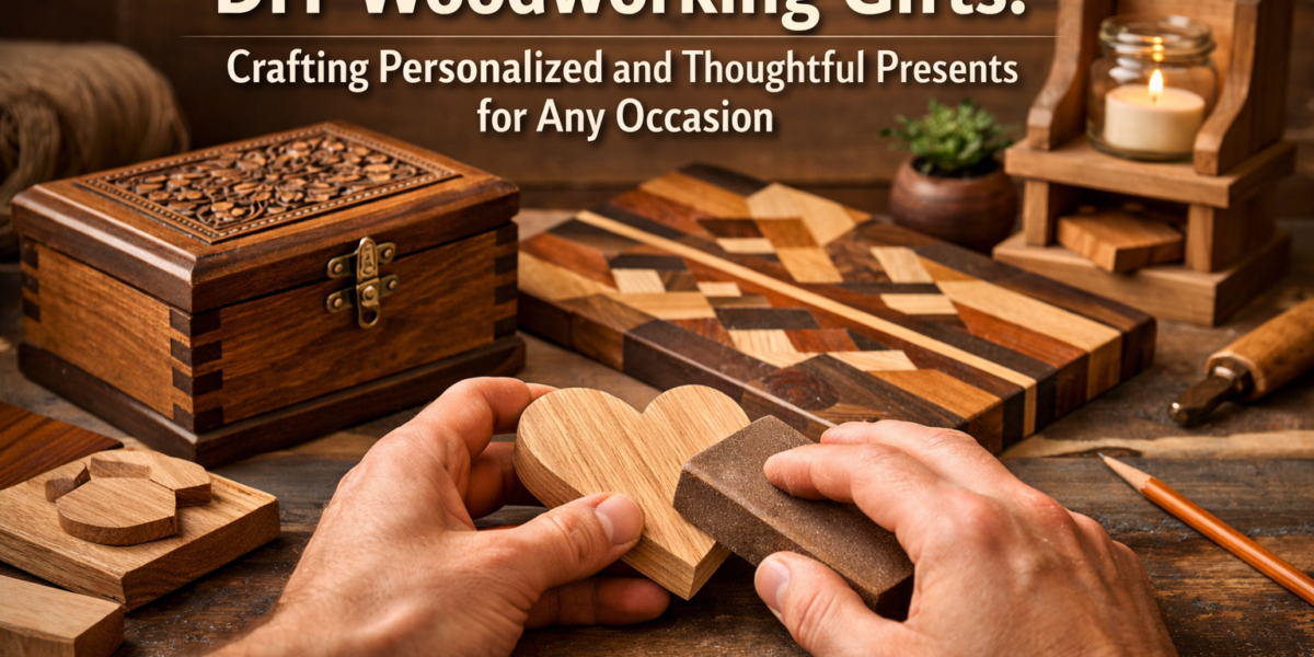 DIY Woodworking Gifts: Crafting Personalized and Thoughtful Presents for Any Occasion
