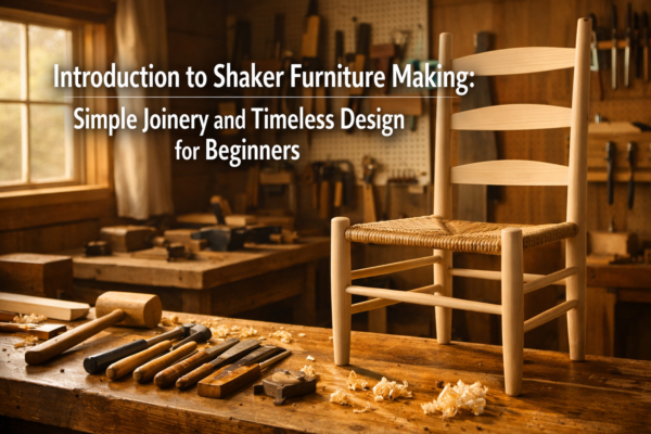 Introduction to Shaker Furniture Making: Simple Joinery and Timeless Design for Beginners