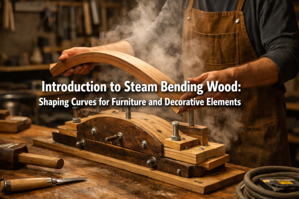 Introduction to Steam Bending Wood: Shaping Curves for Furniture and Decorative Elements