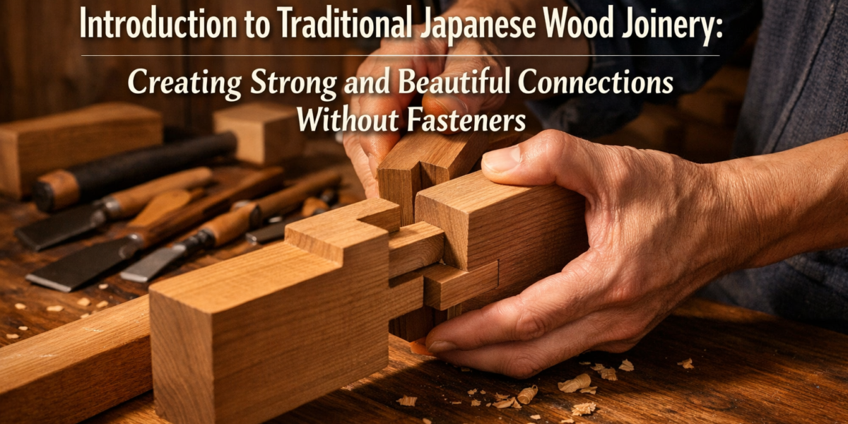 Introduction to Traditional Japanese Wood Joinery: Creating Strong and Beautiful Connections Without Fasteners