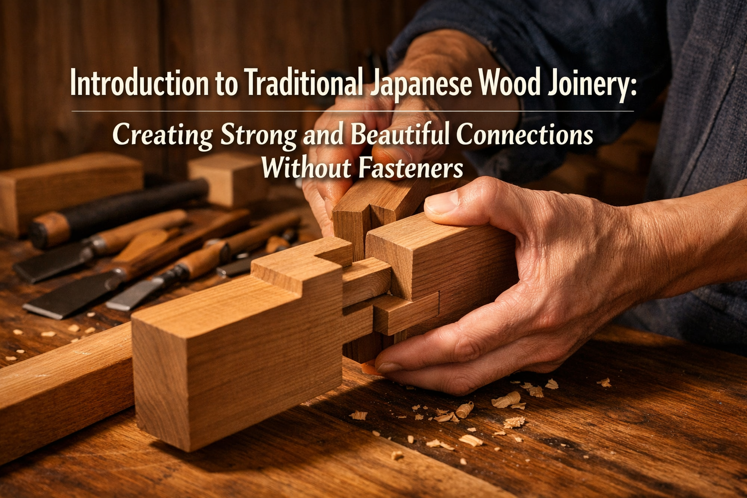 Introduction to Traditional Japanese Wood Joinery: Creating Strong