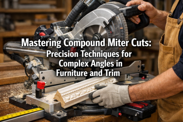 Mastering Compound Miter Cuts: Precision Techniques for Complex Angles in Furniture and Trim