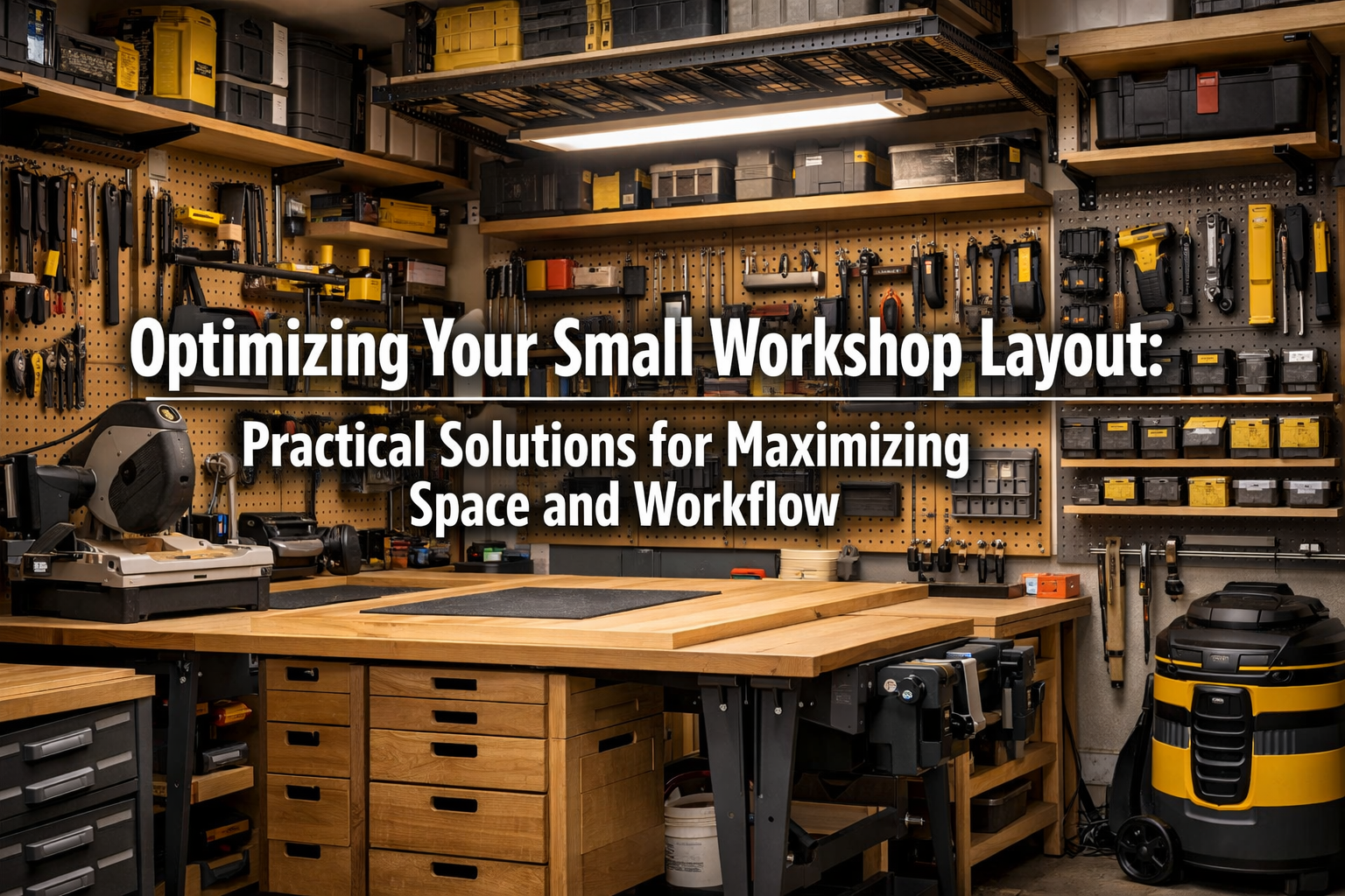 Optimizing Your Small Workshop Layout: Practical Solutions for