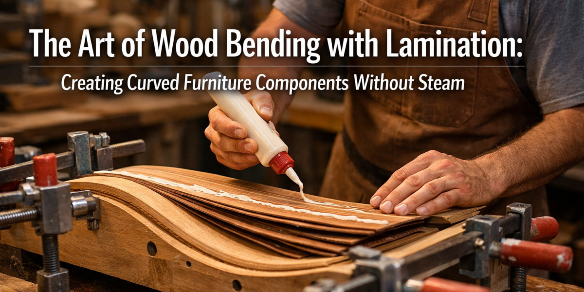 The Art of Wood Bending with Lamination: Creating Curved Furniture Components Without Steam