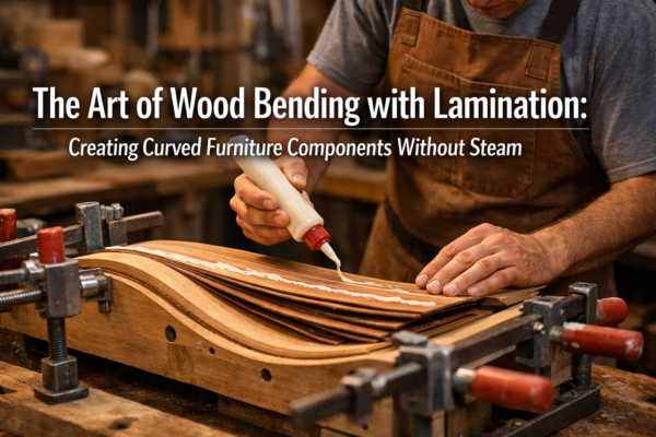 The Art of Wood Bending with Lamination: Creating Curved Furniture Components Without Steam