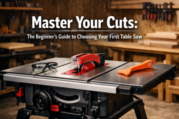 The Beginner’s Guide to Choosing Your First Table Saw: Features, Safety, and Essential Accessories