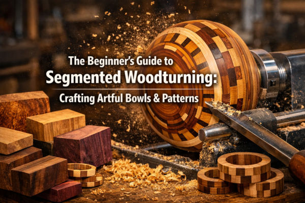 The Beginner’s Guide to Segmented Woodturning: Creating Intricate Patterns and Bowls on the Lathe