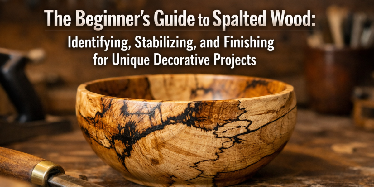 The Beginner’s Guide to Spalted Wood: Identifying, Stabilizing, and Finishing for Unique Decorative Projects