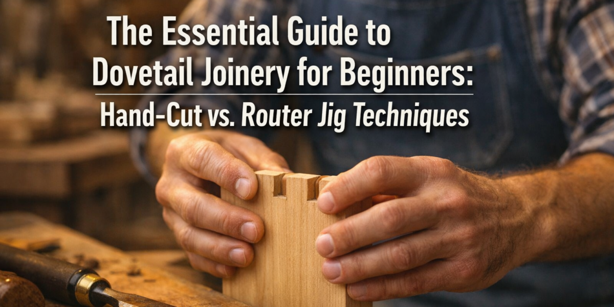 The Essential Guide to Dovetail Joinery for Beginners: Hand-Cut vs. Router Jig Techniques