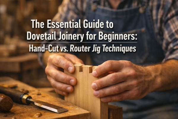 The Essential Guide to Dovetail Joinery for Beginners: Hand-Cut vs. Router Jig Techniques