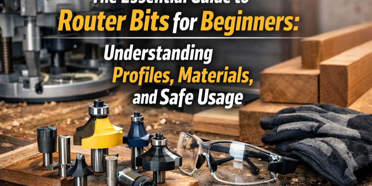 The Essential Guide to Router Bits for Beginners: Understanding Profiles, Materials, and Safe Usage