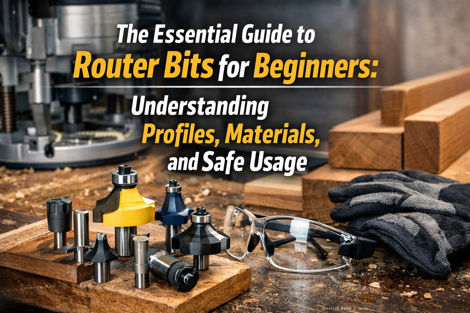 The Essential Guide to Router Bits for Beginners: Understanding