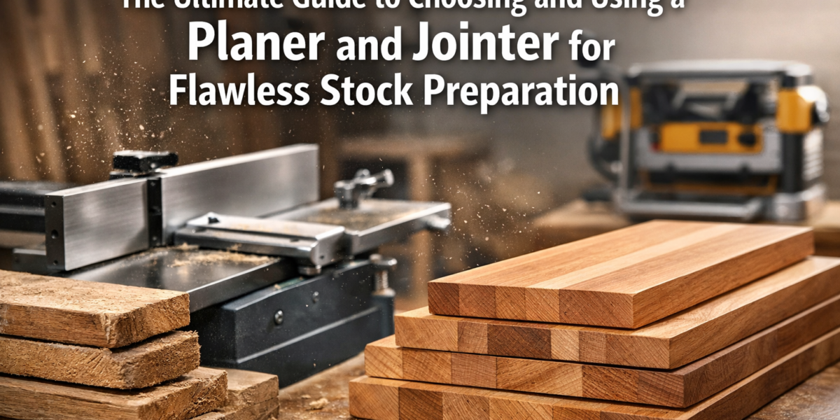 The Ultimate Guide to Choosing and Using a Planer and Jointer for Flawless Stock Preparation