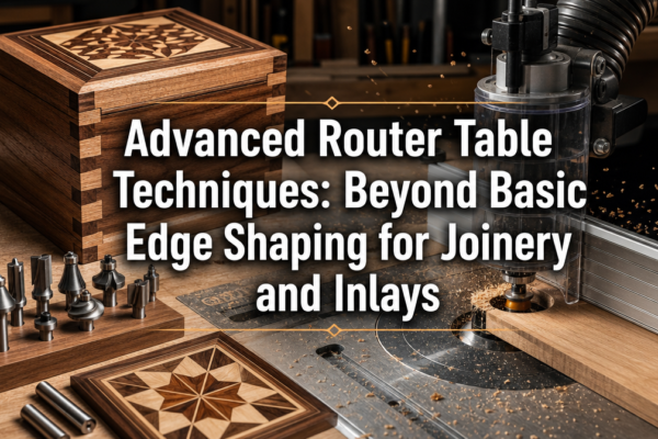 Advanced Router Table Techniques: Beyond Basic Edge Shaping for Joinery and Inlays
