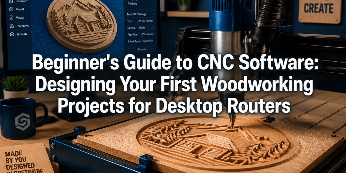 Beginner’s Guide to CNC Software: Designing Your First Woodworking Projects for Desktop Routers