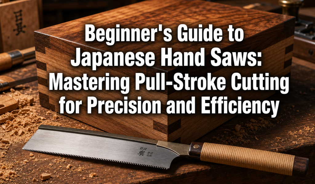 Beginner’s Guide to Japanese Hand Saws: Mastering Pull-Stroke Cutting for Precision and Efficiency