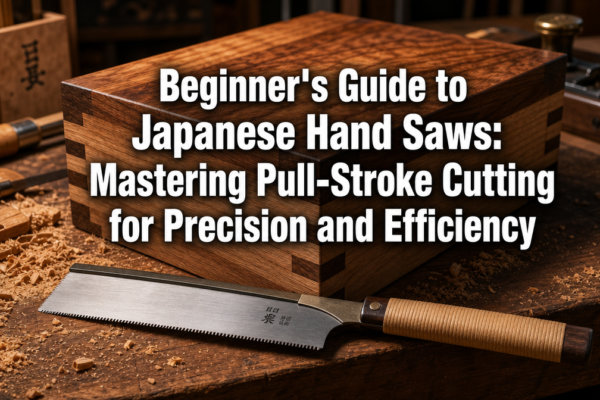 Beginner’s Guide to Japanese Hand Saws: Mastering Pull-Stroke Cutting for Precision and Efficiency