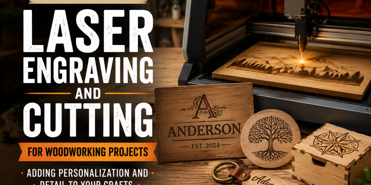 Beginner’s Guide to Laser Engraving and Cutting for Woodworking Projects: Adding Personalization and Detail to Your Crafts