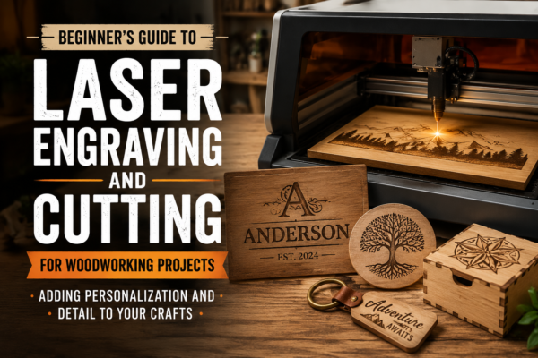 Beginner’s Guide to Laser Engraving and Cutting for Woodworking Projects: Adding Personalization and Detail to Your Crafts