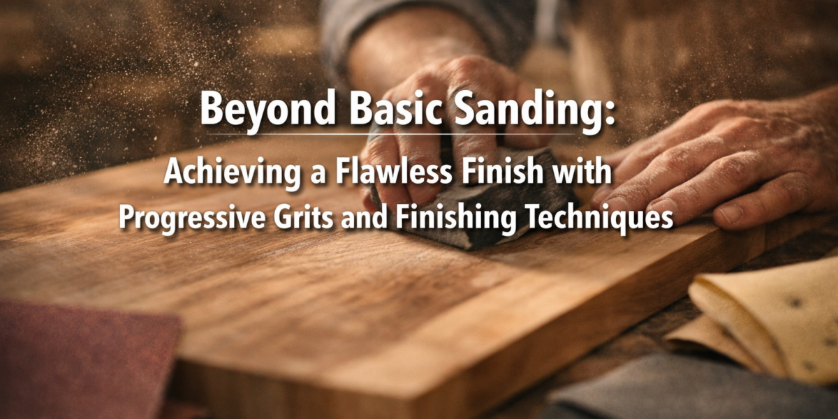 Beyond Basic Sanding: Achieving a Flawless Finish with Progressive Grits and Finishing Techniques