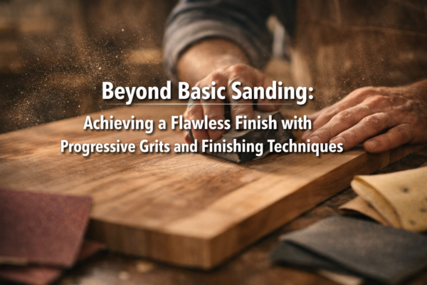 Beyond Basic Sanding: Achieving a Flawless Finish with Progressive Grits and Finishing Techniques