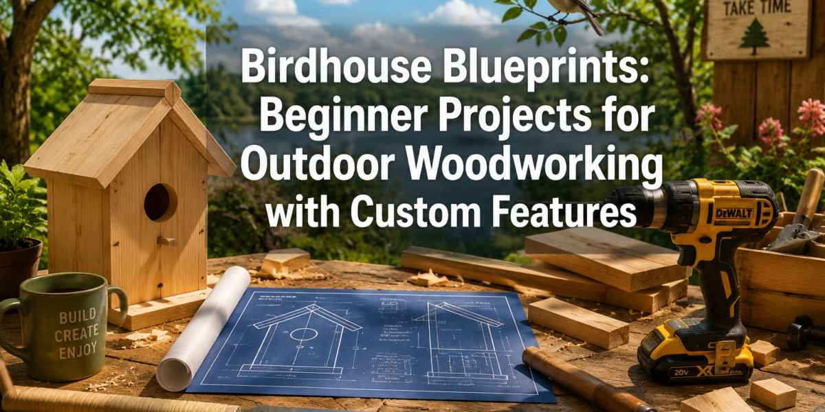 Birdhouse Blueprints: Beginner Projects for Outdoor Woodworking with Custom Features