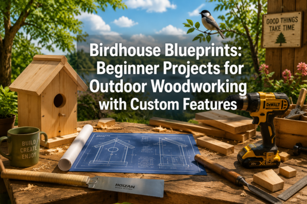 Birdhouse Blueprints: Beginner Projects for Outdoor Woodworking with Custom Features