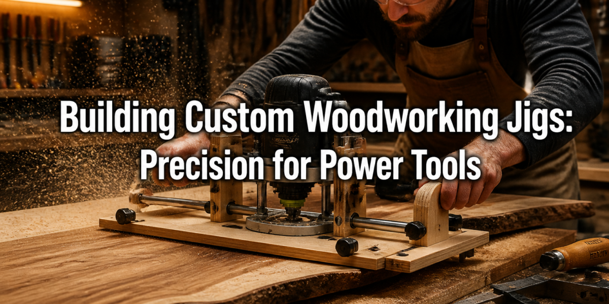 Building Custom Woodworking Jigs for Specific Power Tools: Enhancing Precision and Repeatability