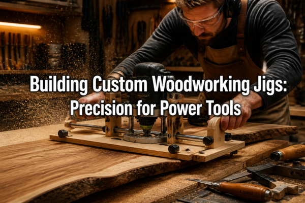 Building Custom Woodworking Jigs for Specific Power Tools: Enhancing Precision and Repeatability