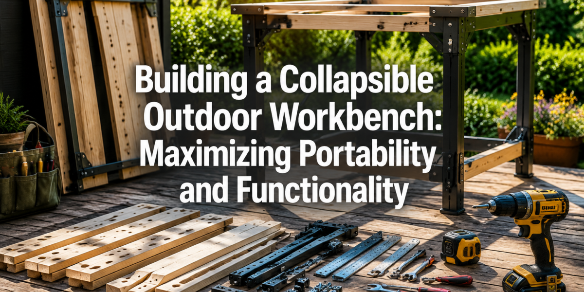 Building a Collapsible Outdoor Workbench: Maximizing Portability and Functionality for On-Site Projects and Limited Spaces