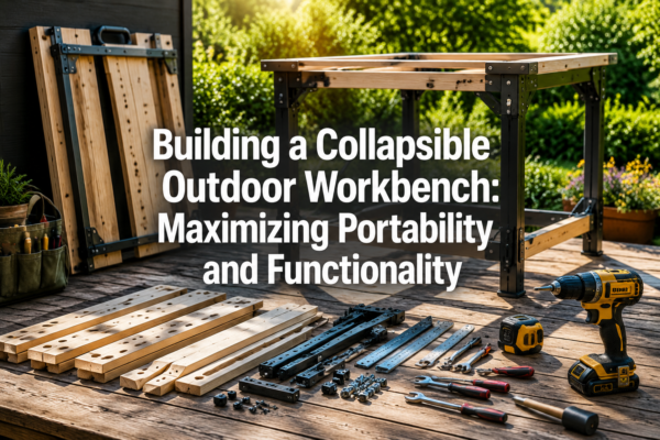 Building a Collapsible Outdoor Workbench: Maximizing Portability and Functionality for On-Site Projects and Limited Spaces
