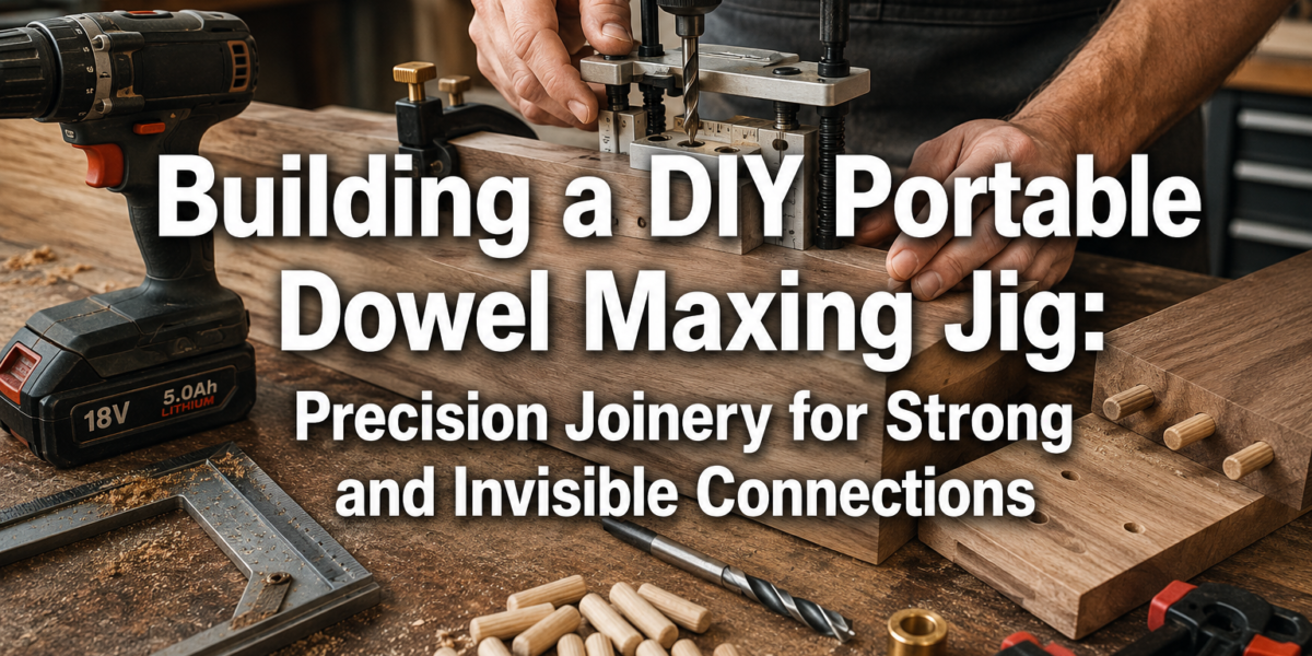 Building a DIY Portable Dowel Maxing Jig: Precision Joinery for Strong and Invisible Connections