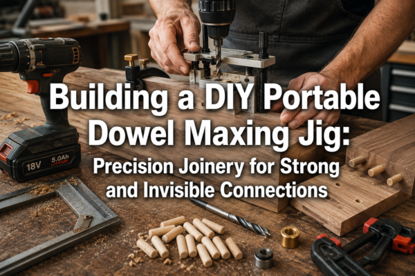 Building a DIY Portable Dowel Maxing Jig: Precision Joinery for Strong and Invisible Connections