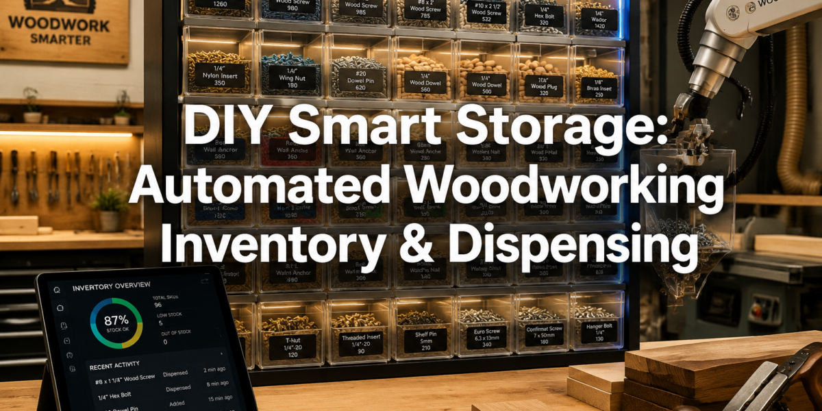 Building a DIY Smart Storage System for Woodworking Consumables: Automated Inventory and Dispensing