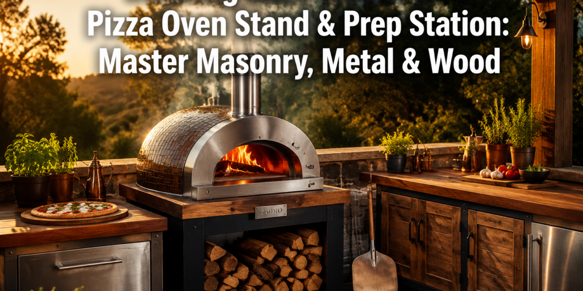 Building a DIY Wood-Fired Pizza Oven Stand and Prep Station: Combining Masonry, Metalwork, and Woodworking for Outdoor Cooking