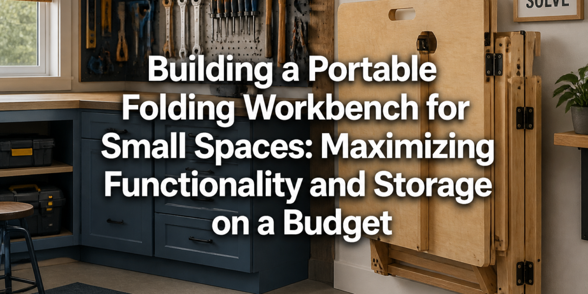 Building a Portable Folding Workbench for Small Spaces: Maximizing Functionality and Storage on a Budget