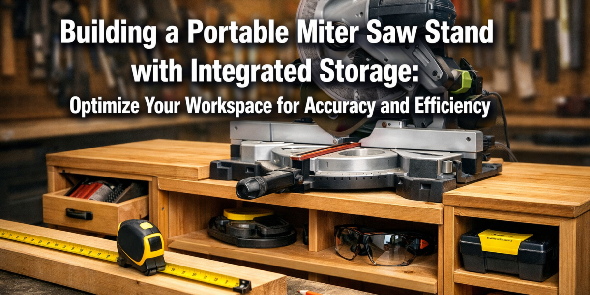 Building a Portable Miter Saw Stand with Integrated Storage: Optimize Your Workspace for Accuracy and Efficiency