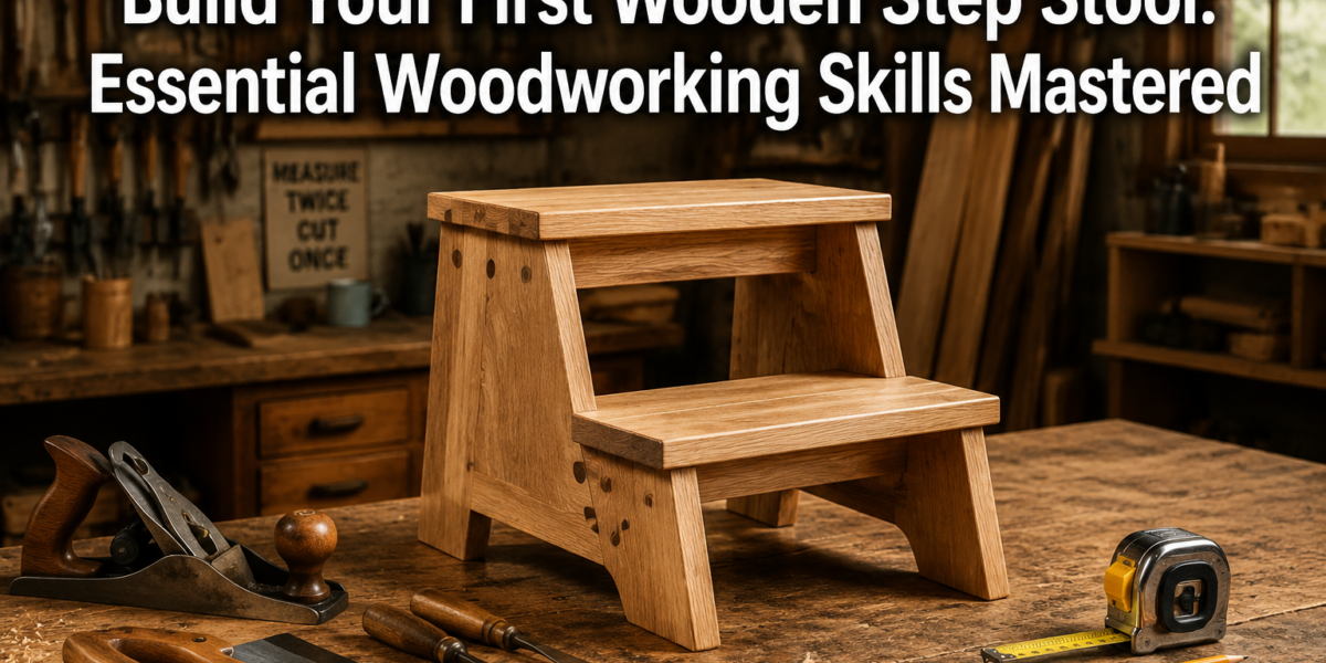 Building a Simple Wooden Step Stool: A Classic Project for Developing Essential Woodworking Skills