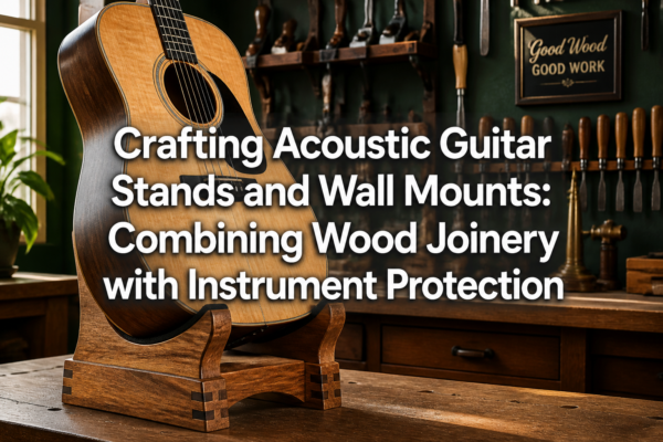 Crafting Acoustic Guitar Stands and Wall Mounts: Combining Wood Joinery with Instrument Protection